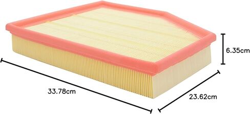 ECOGARD XA5620 Premium Engine Air Filter Fits 2004-2010 BMW 530i, 2008-2010 528i, 2006-2007 525i, 530xi, 2009-2010 528i xDrive, 2008 528xi, 2006-2007 525xi, 2006-2009 Z4 in Saudi Arabia