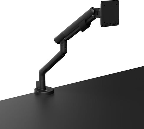 Kanto DM2 Dual Monitor Desktop Arm for 17" - 35" Flat, Curved and Ultrawide Monitors| 4.4 to 22 lb Weight Capacity | On-the-Fly Height Adjustment w/Spring Arm | Easy Install | Black in Kuwait