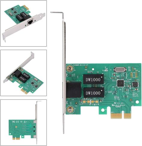 Bewinner PCI E Gigabit Ethernet Network Card Adapter, RTL8111E Chipset, 10 100 1000Mbps, PCI Express x1 Interface, for Desktop PC, in Kuwait