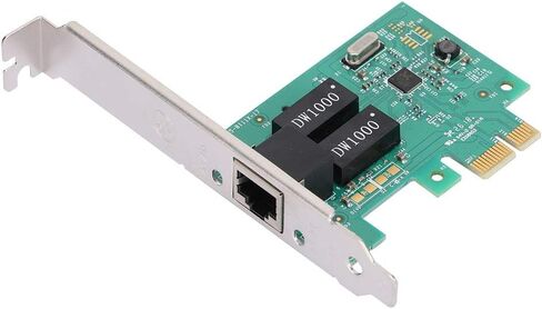 Bewinner PCI E Gigabit Ethernet Network Card Adapter, RTL8111E Chipset, 10 100 1000Mbps, PCI Express x1 Interface, for Desktop PC, in Kuwait