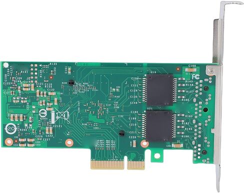 بطاقة شبكة PCIe Gigabit، محول PCI Express Ethernet بسرعة 1000 ميجا بت في الثانية مع وحدة تحكم 350AM4، 4 منافذ RJ45، 4 واجهات مضيف PCIE 2.1، مع حامل جانبي منخفض in Kuwait