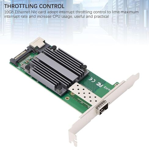 بطاقة Ethernet NIC بطاقة Ethernet NIC M.2 إلى 10 جيجابت 82591 SFP شبكة خادم التحكم الصناعي مع واجهة SFP in Kuwait