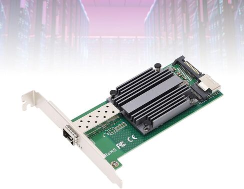بطاقة Ethernet NIC بطاقة Ethernet NIC M.2 إلى 10 جيجابت 82591 SFP شبكة خادم التحكم الصناعي مع واجهة SFP in Kuwait