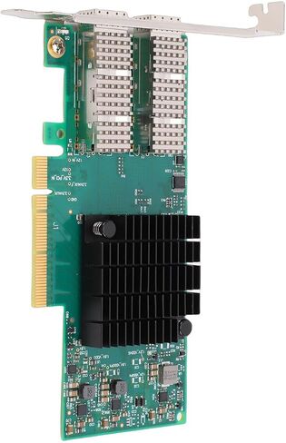 بطاقة شبكة Yunseity Dual Port Server Network، نقل عالي السرعة بسرعة 10 جيجابت في الثانية مع تقنية RDMA ذات زمن الوصول المنخفض، لمركز بيانات PCIe x8 وشبكات التراكب الافتراضية in Kuwait
