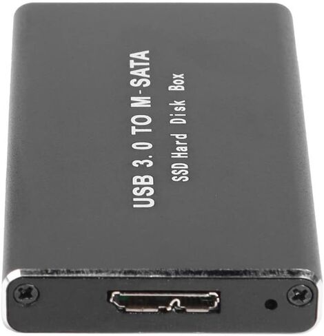 MSATA to USB 3.0 SSD Enclosure External Hard Drive Disk Box for 30x50mm 30x30mm MSATA SSD, 500300856 in Kuwait