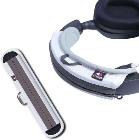 غطاء رأس واقٍ لهاتف Sony INZONE H3/H5/H7/H9 - ملتف بالكامل مضاد للخدش، متعدد الألوان، ناعم ومتين، تصميم سهل التنظيف وقابل للفصل (غطاء واقٍ لشعاع الرأس المعلق باللون الرمادي، H9) in Kuwait