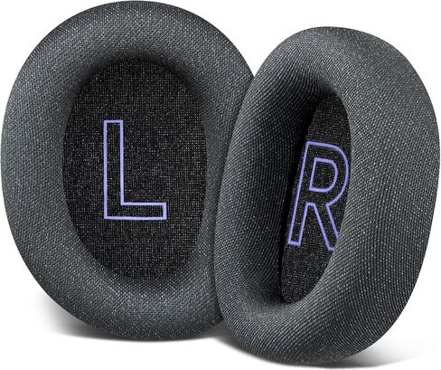 استبدال وسائد الأذن SOULWIT لسماعات الألعاب اللاسلكية Logitech G522 Lightspeed، وسائد الأذن مع رغوة الذاكرة عالية الكثافة - رمادي داكن in Kuwait