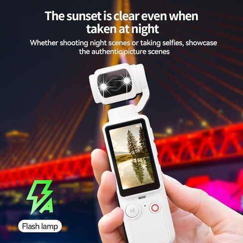 كاميرا EBTOOLS 2.5K محمولة، مسجل فيديو 66MP HD POV مع عدسة دوارة 180 درجة وتكبير رقمي 16X، مع بطاقة ذاكرة 32 جيجابايت، لمدونات الفيديو الرياضية الخارجية in Kuwait