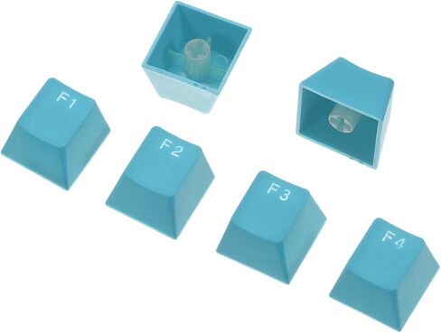MECCANIXITY 17 Key PBT Keycap Set OEM Profile Backlit Double Shot 60٪ للمفاتيح تخطيط لوحة المفاتيح الميكانيكية، أزرق in Kuwait