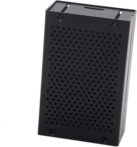 Aluminum Alloy Case for 4, Lightweight Compact Motherboard Protection Enclosure - Durable Gray Housing, Easy Installation for Raspberry Pi4 Users in Saudi Arabia