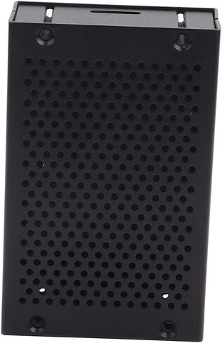 Aluminum Alloy Case for 4, Lightweight Compact Motherboard Protection Enclosure - Durable Gray Housing, Easy Installation for Raspberry Pi4 Users in Saudi Arabia