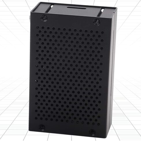 Aluminum Alloy Case for 4, Lightweight Compact Motherboard Protection Enclosure - Durable Gray Housing, Easy Installation for Raspberry Pi4 Users in Saudi Arabia