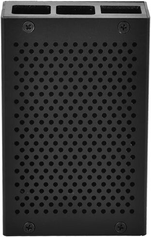Aluminum Alloy Case for 3 Model B/B + Black - Ultra - Thin Heat Dissipation, Open WiFi Design, Lightweight & Durable Enclosure for 3 in Kuwait