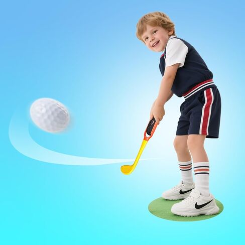 Nargos Golf Culb لجهاز Nintendo Switch 2 / Switch 1/ وحدة تحكم OLED Joy-Con، ملحقات الألعاب الرياضية لـ Mario Golf-Super Rush - عبوتان (أصفر) in Kuwait