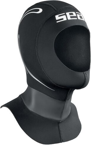 Seac Tekno, 5mm Neoprene Hood for Diving Suit with Air Release Valve Vent System, for Men and Women in Saudi Arabia
