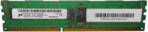 8 جيجابايت ميكرون 8 جيجابايت PC3-10600 DDR3-1333 ميجا هرتز ECC مسجل CL9 240-Pin DIMM 1.35 فولت الجهد المنخفض وحدة ذاكرة رتبة واحدة Mfr P/N MT18KSF1G72PDZ-1G4 in Kuwait