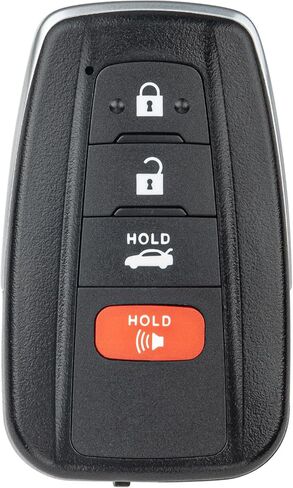 استبدال Vurkcy Key Fob لسيارة Toyota Camry 2018-2024 بجهاز التحكم عن بعد للدخول بدون مفتاح، HYQ14FBC، 4 أزرار in Kuwait