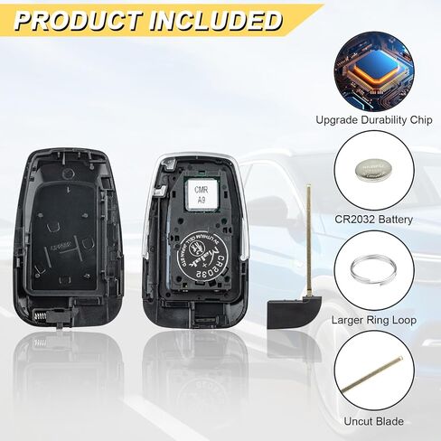 استبدال Vurkcy Key Fob لسيارة Toyota Camry 2018-2024 بجهاز التحكم عن بعد للدخول بدون مفتاح، HYQ14FBC، 4 أزرار in Kuwait