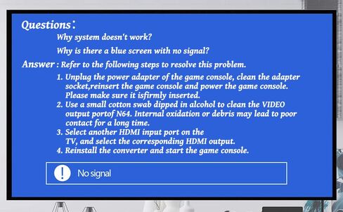 محول Y.D.F N64 إلى HDMI، كابل ربط عالي الدقة لـ N64، نينتندو 64 إلى HDMI متوافق مع نينتندو 64/ جيم كيوب/SNES/SFC (إصدار مطور بالكامل 5.9 قدم) in Kuwait