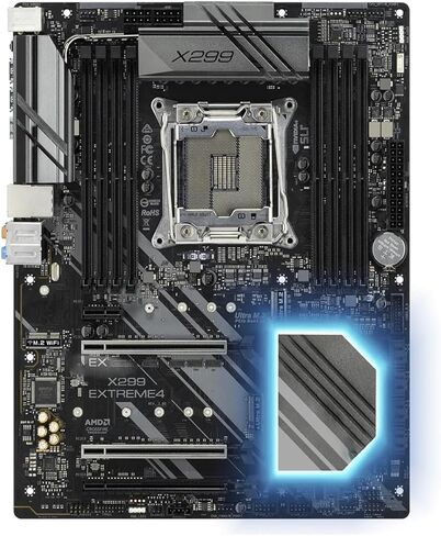 pc Motherboard Fit for ASRock X299 Extreme4 Motherboard Intel LGA 2066 DDR4 256GB Ultra M.2 Support I9-9900 I9-10900 I9-7900 I7-7740 CPU in Kuwait