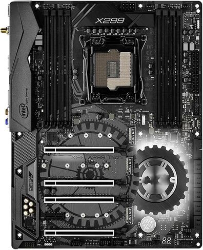 لوحة أم للكمبيوتر الشخصي تناسب ﻿اللوحة الأم ASRock X299 Taichi Intel LGA 2066 تدعم 9800X 10900X 10940 7940X 9920X 7800X CPU DDR4 128GB M.2 ATX ﻿ in Kuwait