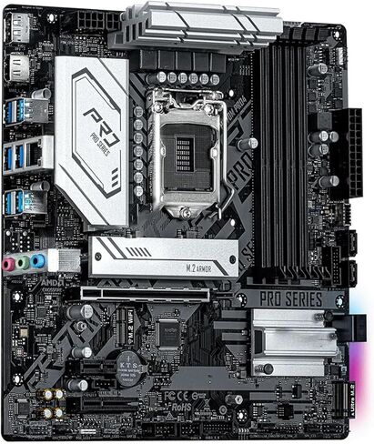 لوحة أم للكمبيوتر الشخصي مناسبة لـ ASRock H570M PRO4 تدعم اللوحة الأم I5-11600K 10900F 10400F G6605 11400F CPU LGA 1200 Intel H570 DDR3 M.2 Micro ATX in Kuwait