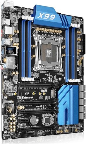 لوحة أم X99 مناسبة لـ ASRock EXTREME4 LGA 2011-3 DDR4 256GB دعم 2695 2690 2629 2683 I7-6800K وحدة المعالجة المركزية Ultra M.2 ATX in Kuwait