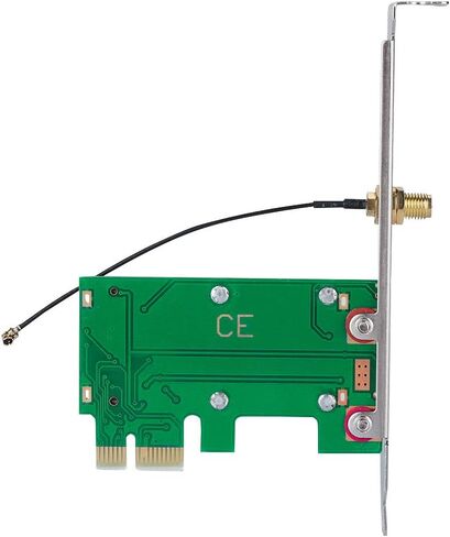 PCIE Express Riser Card for Efficient Network Card Expansion, Support 3.3V/5V, Suitable for Desktop PC, Metal + PCB Material in Kuwait