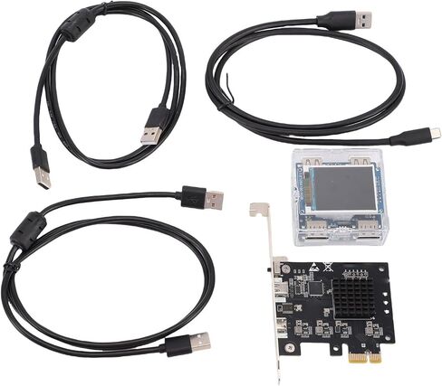 بطاقة DMA 75T مع وحدة تحكم ماوس لوحة المفاتيح، بطاقة وصول مباشرة للذاكرة لـ FPGA PCIe، واجهة USB C، DDR4 8 جيجابايت، 100 متر إيثرنت، 4 منافذ USB، شاشة TFT 1.8 بوصة، التوصيل والتشغيل in Kuwait