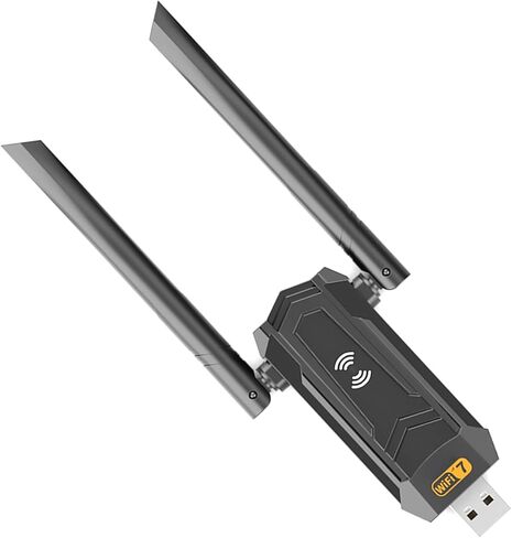 2.4G/5G/6G USB 3.0 WiFi 6 Adapter Tri-Band Network Card Standard 802.11 a/b/g/n/ac/ax Support Auto Detection for Desktop PC in Kuwait
