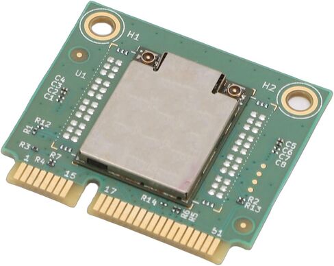 بطاقة Mini PCI E WiFi 7، محول شبكة لاسلكية MT7925 5400Mbps 3 Band مع BT 5.3 وموصلات مزدوجة، لأجهزة الكمبيوتر المحمولة 10 11 in Kuwait
