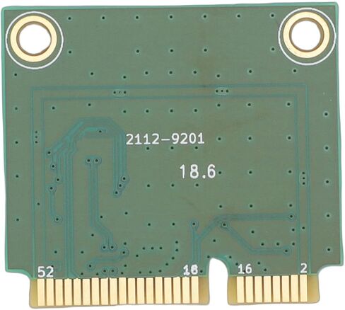 بطاقة Mini PCI E WiFi 7، محول شبكة لاسلكية MT7925 5400Mbps 3 Band مع BT 5.3 وموصلات مزدوجة، لأجهزة الكمبيوتر المحمولة 10 11 in Kuwait