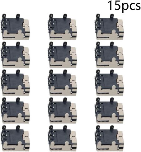 موصل USB صغير ثنائي الفينيل متعدد الكلور 5Pin أنثى جاك 4 قدم زاوية 90 درجة 15 قطعة، WuJuntool in Kuwait