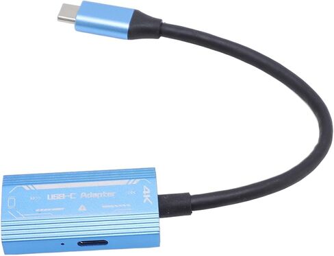 USB C to Glasses and Charging Adapter PD3.0 100W 4K 60Hz XR Glasses Adapter, Supports Ari, ROG Ally, Legion Go, with 100W Fast Charger Port in Kuwait
