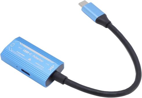 USB C to Glasses and Charging Adapter PD3.0 100W 4K 60Hz XR Glasses Adapter, Supports Ari, ROG Ally, Legion Go, with 100W Fast Charger Port in Kuwait