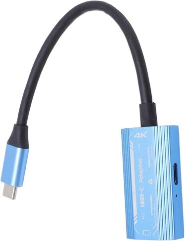 USB C to Glasses and Charging Adapter PD3.0 100W 4K 60Hz XR Glasses Adapter, Supports Ari, ROG Ally, Legion Go, with 100W Fast Charger Port in Kuwait