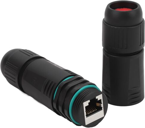 موصل إيثرنت RJ45، مقرنة RJ45، موصل إيثرنت IP68 أنثى إلى أنثى، محول موسع كابل شبكة LAN لشبكة CAT6 in Kuwait
