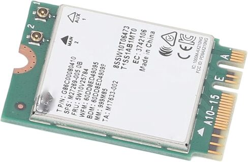 بطاقة WiFi 6E لاسلكية، وحدة M.2 2230 بسرعة 5400 ميجا بت في الثانية مع تقنية Bluetooth 5.3 وأمان WPA3 لأجهزة الكمبيوتر المحمول المكتبية 11 10 in Kuwait