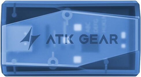 ATK GEM-8K دونجل لاسلكي، معدل استقصاء 8K، زمن استجابة منخفض للغاية 0.243 مللي ثانية، جهاز استقبال شفاف من النوع C، لماوس ألعاب ATK (أرجواني) in Kuwait