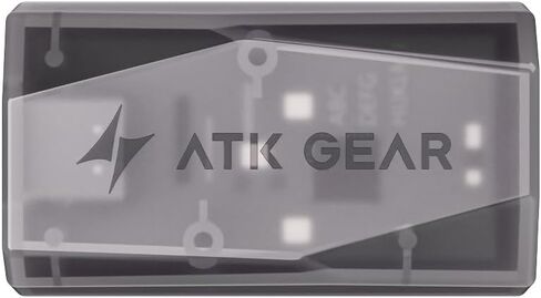 ATK GEM-8K دونجل لاسلكي، معدل استقصاء 8K، زمن استجابة منخفض للغاية 0.243 مللي ثانية، جهاز استقبال شفاف من النوع C، لماوس ألعاب ATK (أرجواني) in Kuwait