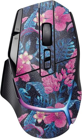 غلاف MightySkins اللامع اللامع المتوافق مع Logitech G502 X Plus - الكركديه المتباين | لمسة نهائية لامعة واقية ومتينة شديدة اللمعان | سهل التطبيق والإزالة وتغيير الأنماط | صنع في الولايات المتحدة الأمريكية in Kuwait