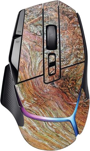 غلاف MightySkins اللامع اللامع المتوافق مع Logitech G502 X Plus - Woodlands | لمسة نهائية لامعة واقية ومتينة شديدة اللمعان | سهل التطبيق والإزالة وتغيير الأنماط | صنع في الولايات المتحدة الأمريكية in Kuwait