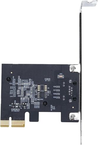 بطاقة شبكة PCIe بسرعة 5 جيجابت في الثانية، محول إيثرنت رقاقة RTL8126 مع دعامة منخفضة المستوى، لخادم الكمبيوتر المكتبي 7 8 10 11 NAS in Kuwait