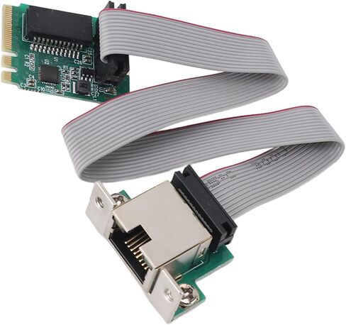 Yosoo Health Gear M.2 Gigabit Ethernet Network Card, 1000Mbps RJ45 Port RTL8111H Chip for Desktop PC in Kuwait