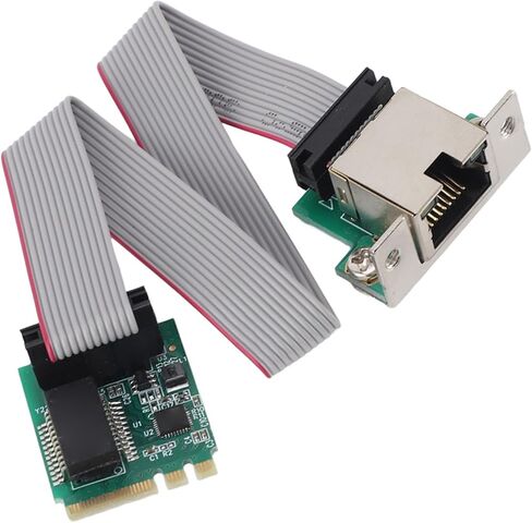 Yosoo Health Gear M.2 Gigabit Ethernet Network Card, 1000Mbps RJ45 Port RTL8111H Chip for Desktop PC in Kuwait