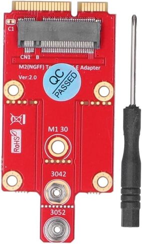 محول M.2 Key B إلى Mini PCIe - محول واجهة USB لوحدة WWAN 3G/4G/5G، وبطاقة توسيع سطح المكتب/الكمبيوتر المحمول in Kuwait