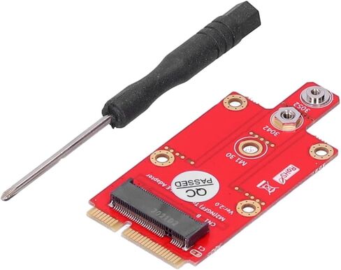 محول M.2 Key B إلى Mini PCIe - محول واجهة USB لوحدة WWAN 3G/4G/5G، وبطاقة توسيع سطح المكتب/الكمبيوتر المحمول in Kuwait