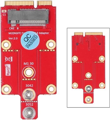 محول M.2 Key B إلى Mini PCIe - محول واجهة USB لوحدة WWAN 3G/4G/5G، وبطاقة توسيع سطح المكتب/الكمبيوتر المحمول in Kuwait