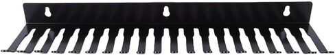 banapoy 19 Slots Wall Mountable Cable Hanger Cord Rack Organizer, Cable Holder, Cables Management Studio Storage Shelf for Office Desk Bench Workshop Warehouse in Kuwait