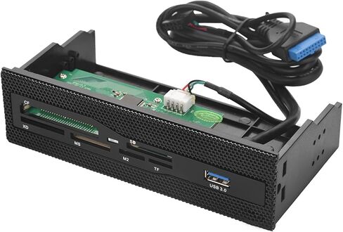 ciciglow PC Internal Card Reader USB 3.0 Port M2 SD MS XD CF TF Card Dashboard Front Panel for Quick Data Transfer in Kuwait